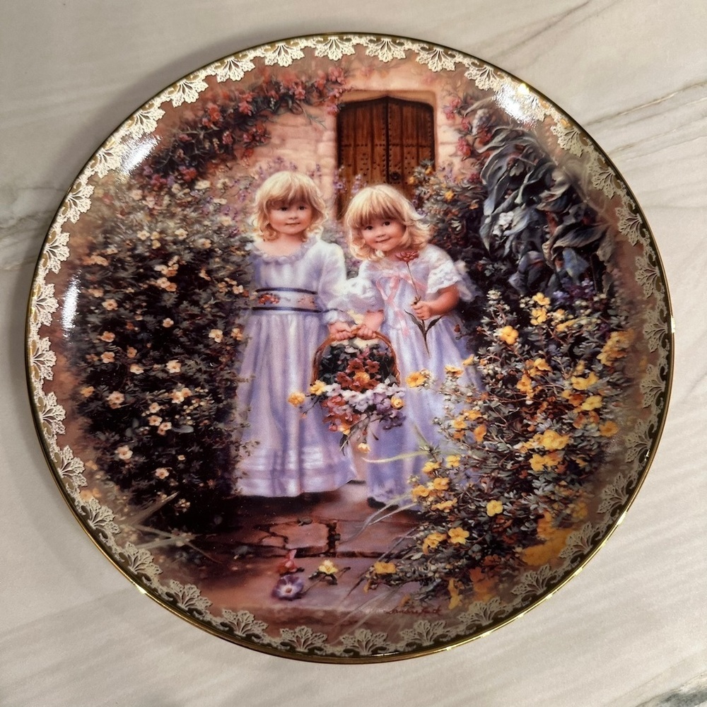 Wonders to Share by Sandra Kuck Vintage Collectors Plate 572